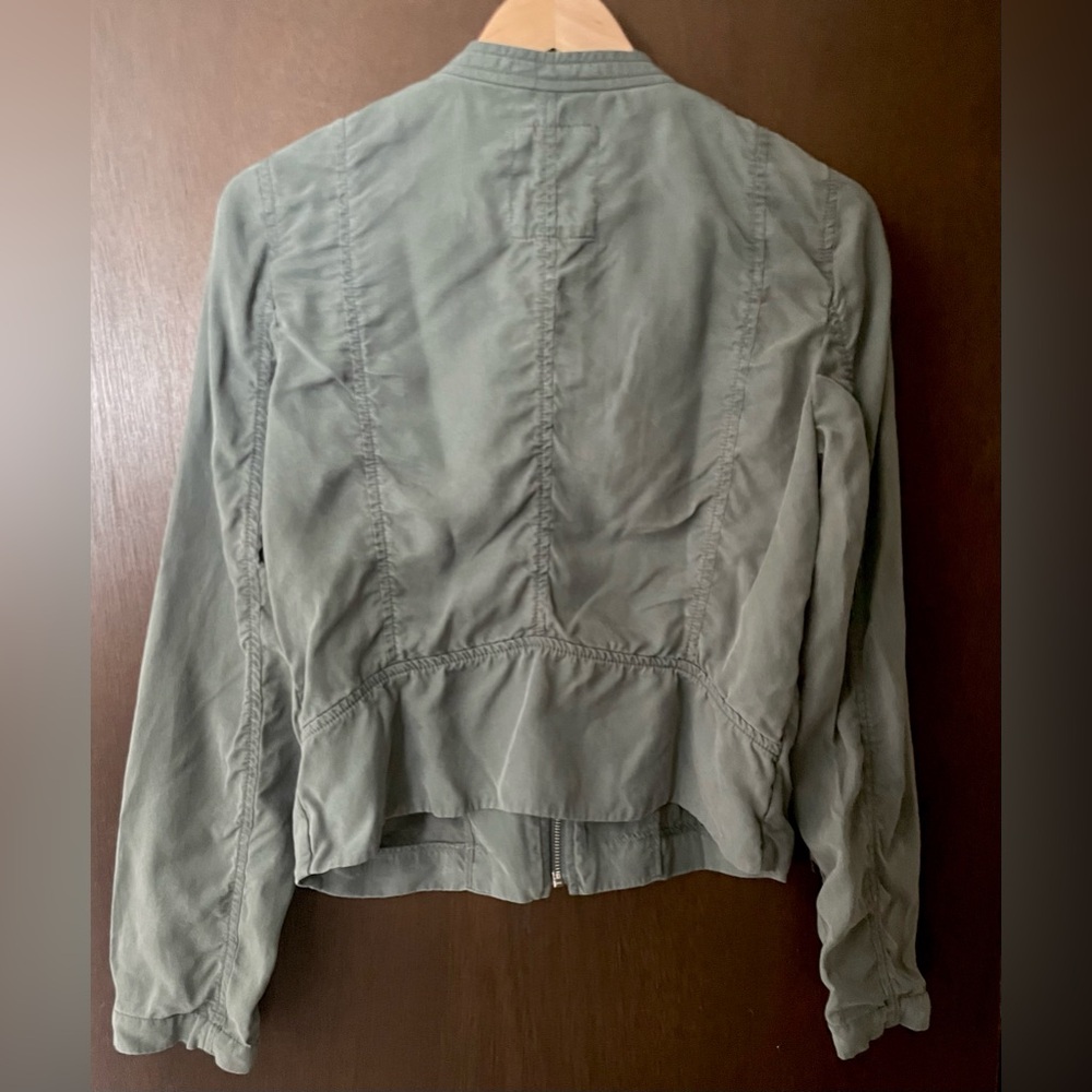 🍂 GAP Lightweight Racer Style Zip Jacket - Picture 2 of 8